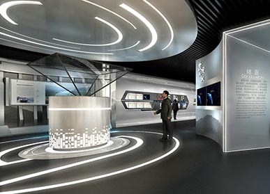 多媒體企業(yè)文化展廳