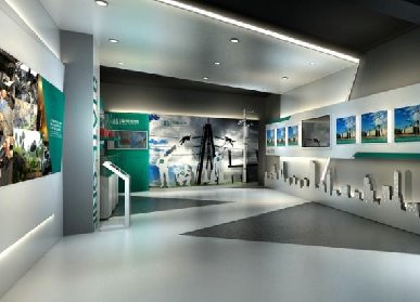 特點鮮明的企業(yè)展廳裝修