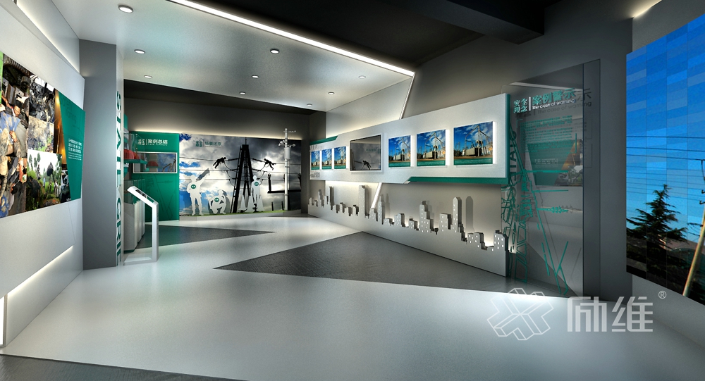 特點鮮明的企業(yè)展廳裝修