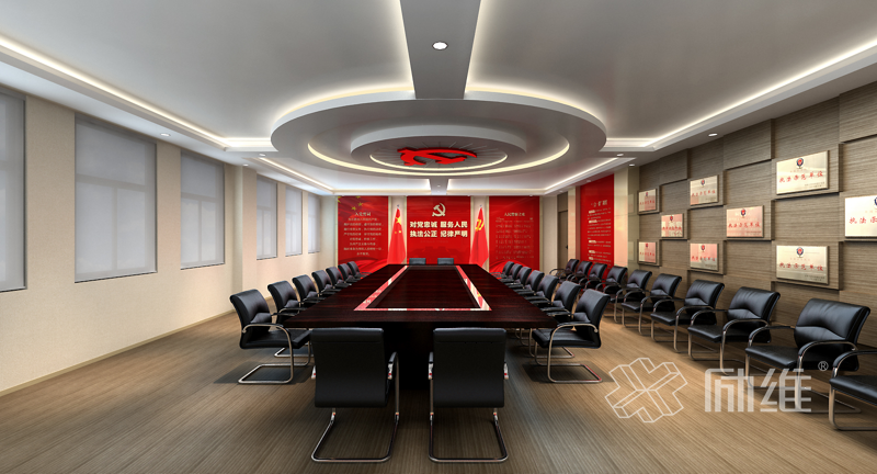 湖北公安廳出入境管理局黨建活動(dòng)室展廳