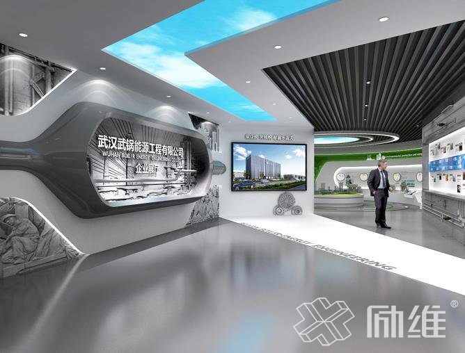 小面積企業(yè)展廳設(shè)計(jì)