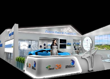 高科技企業(yè)展廳設(shè)計(jì)