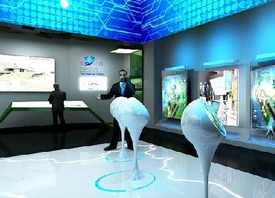 小公司展廳設(shè)計