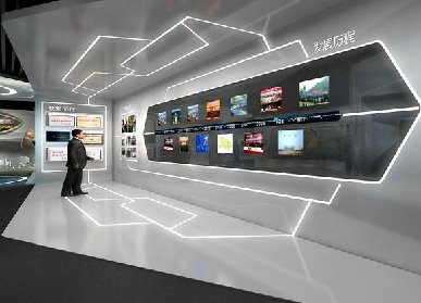 簡單的展廳設(shè)計