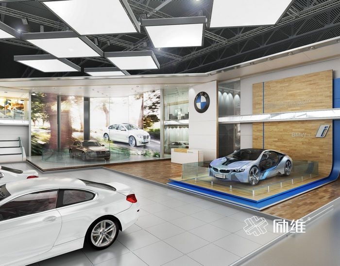 汽車展廳圖